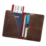 Priam Handmade Leather Passport Cover from STEEL HORSE LEATHER