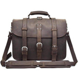 The Gustav Messenger Bag | Large Capacity Vintage Leather Messenger Bag from STEEL HORSE LEATHER