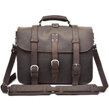 The Gustav Messenger Bag | Large Capacity Vintage Leather Messenger Bag from STEEL HORSE LEATHER