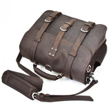 The Gustav Messenger Bag | Large Capacity Vintage Leather Messenger Bag from STEEL HORSE LEATHER
