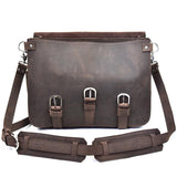 The Gustav Messenger Bag | Large Capacity Vintage Leather Messenger Bag from STEEL HORSE LEATHER