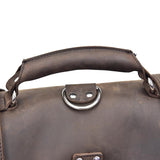 The Gustav Messenger Bag | Large Capacity Vintage Leather Messenger Bag from STEEL HORSE LEATHER