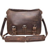 The Gustav Messenger Bag | Large Capacity Vintage Leather Messenger Bag from STEEL HORSE LEATHER
