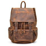 The Hagen Backpack | Vintage Leather Backpack from STEEL HORSE LEATHER