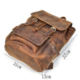 The Hagen Backpack | Vintage Leather Backpack from STEEL HORSE LEATHER