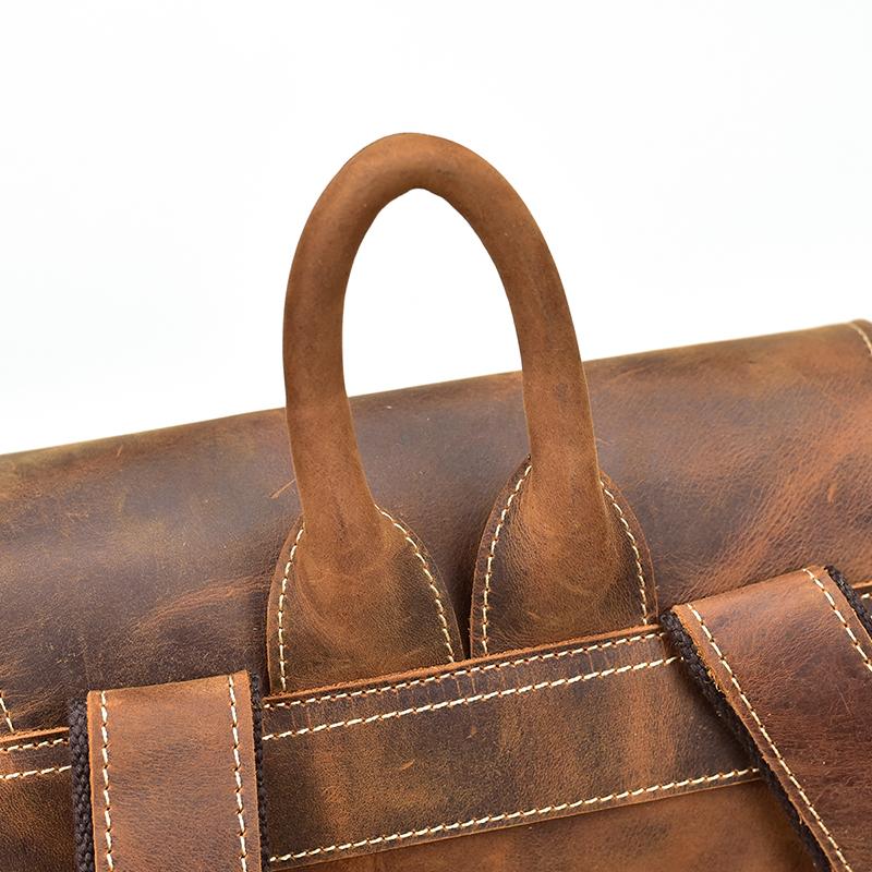 The Hagen Backpack | Vintage Leather Backpack from STEEL HORSE LEATHER