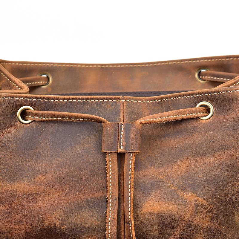 The Hagen Backpack | Vintage Leather Backpack from STEEL HORSE LEATHER