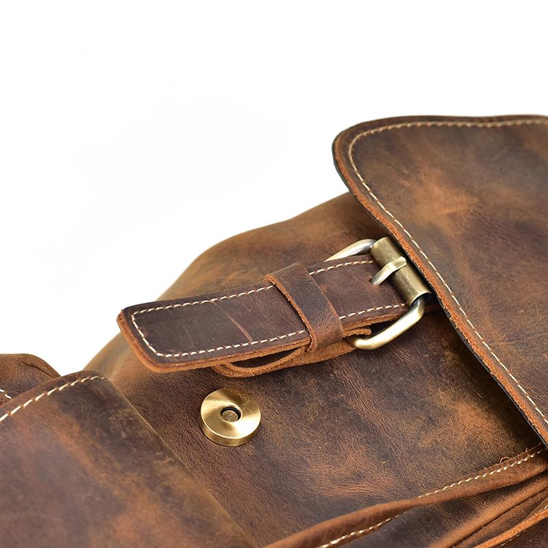 The Hagen Backpack | Vintage Leather Backpack from STEEL HORSE LEATHER