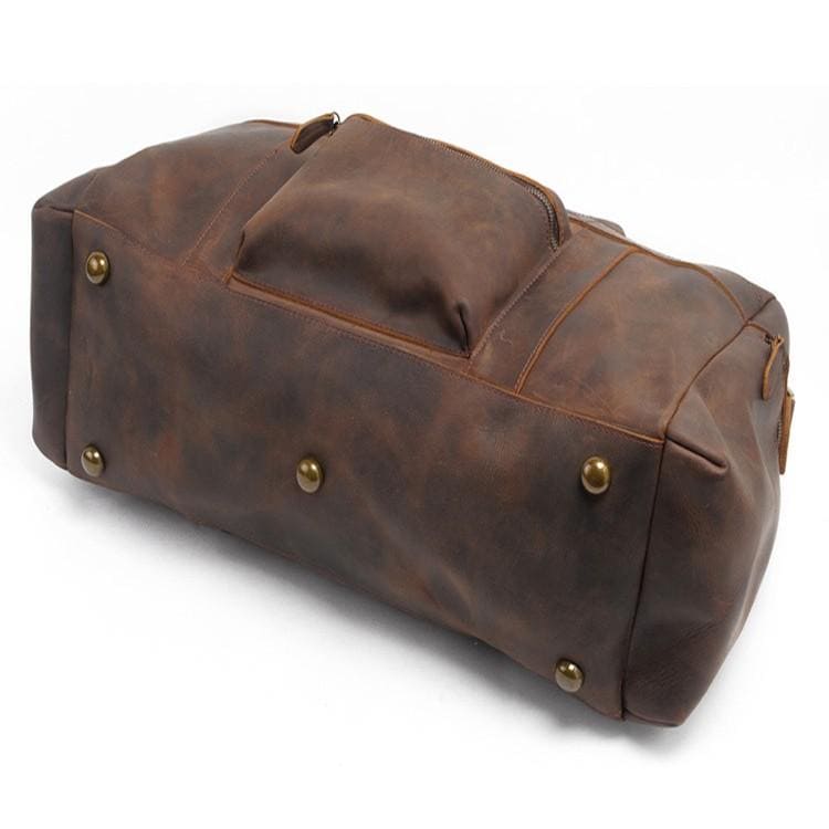 The Asta Weekender | Handcrafted Leather Duffle Bag from STEEL HORSE LEATHER