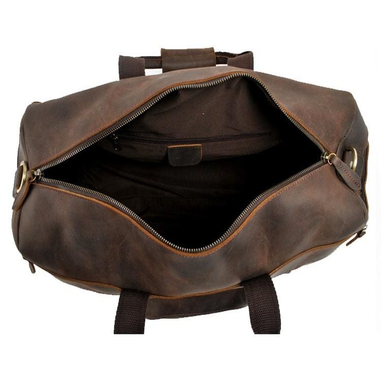 The Asta Weekender | Handcrafted Leather Duffle Bag from STEEL HORSE LEATHER