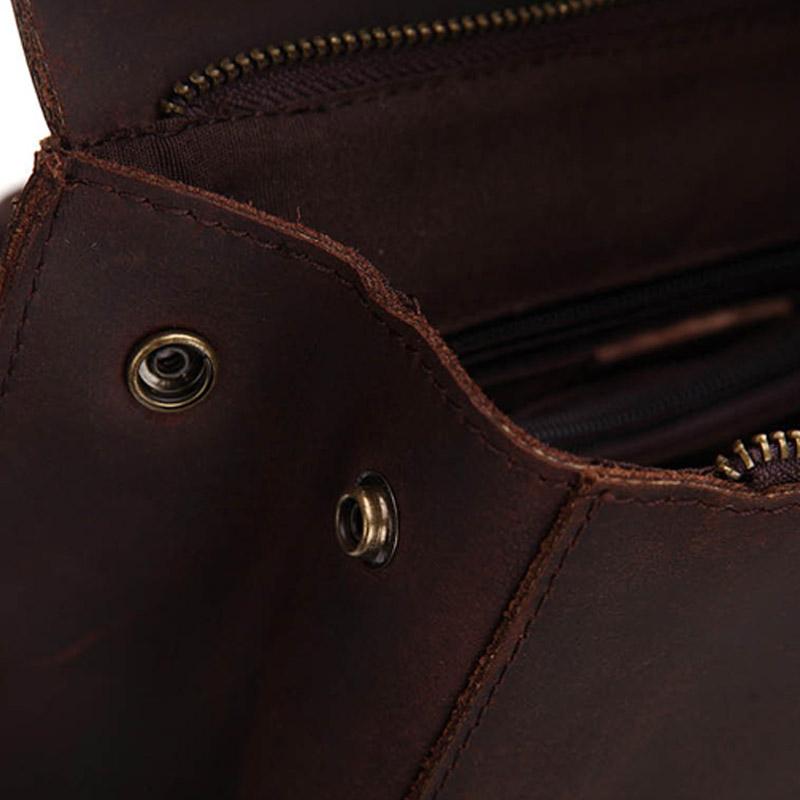 The Gyda Backpack | Vintage Leather Travel Backpack from STEEL HORSE LEATHER