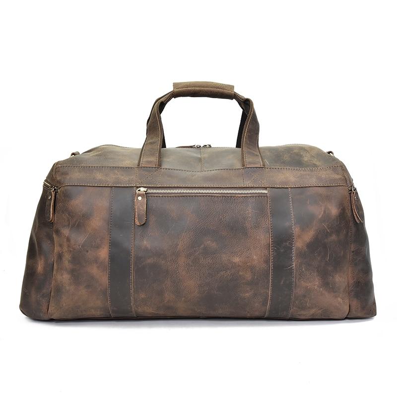 The Colden Duffle Bag | Large Capacity Leather Weekender from STEEL HORSE LEATHER