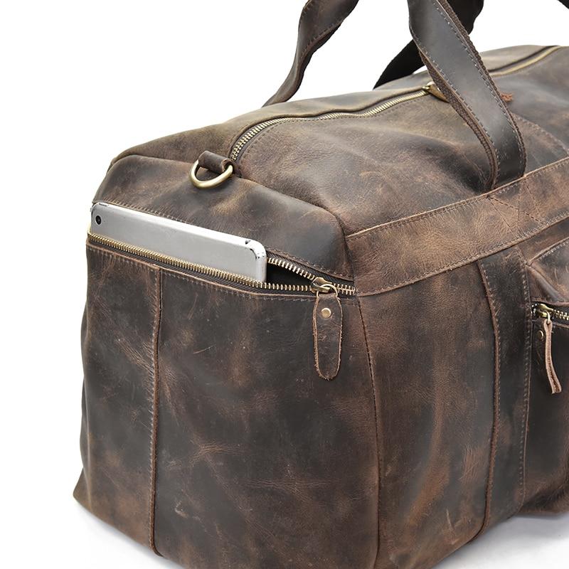 The Colden Duffle Bag | Large Capacity Leather Weekender from STEEL HORSE LEATHER
