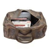 The Colden Duffle Bag | Large Capacity Leather Weekender from STEEL HORSE LEATHER