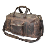 The Colden Duffle Bag | Large Capacity Leather Weekender from STEEL HORSE LEATHER