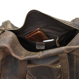 The Colden Duffle Bag | Large Capacity Leather Weekender from STEEL HORSE LEATHER