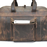 The Colden Duffle Bag | Large Capacity Leather Weekender from STEEL HORSE LEATHER