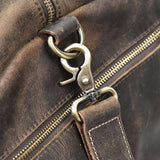 The Colden Duffle Bag | Large Capacity Leather Weekender from STEEL HORSE LEATHER