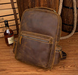 The Langley Backpack | Genuine Vintage Leather Backpack from STEEL HORSE LEATHER