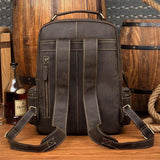 The Langley Backpack | Genuine Vintage Leather Backpack from STEEL HORSE LEATHER