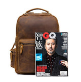 The Langley Backpack | Genuine Vintage Leather Backpack from STEEL HORSE LEATHER