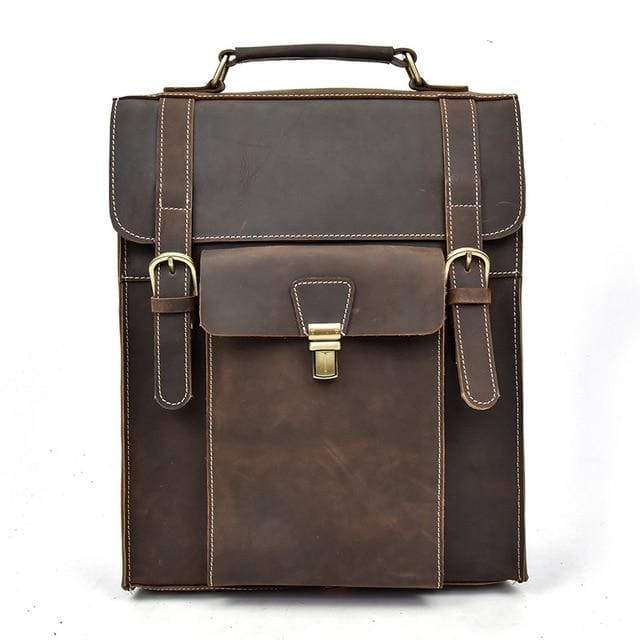 The Vali Backpack | Handmade Vintage Leather from STEEL HORSE LEATHER