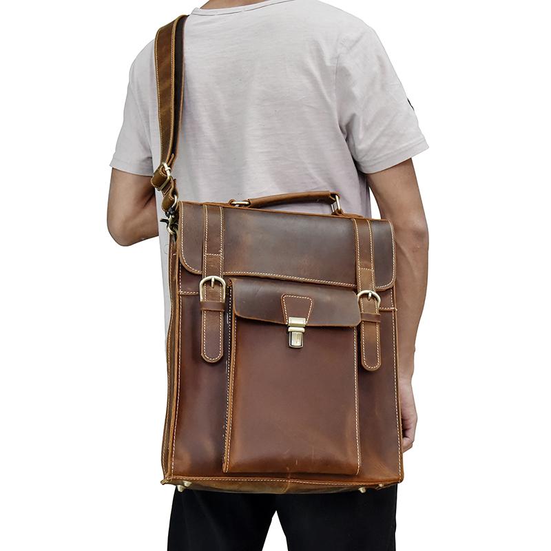 The Vali Backpack | Handmade Vintage Leather from STEEL HORSE LEATHER