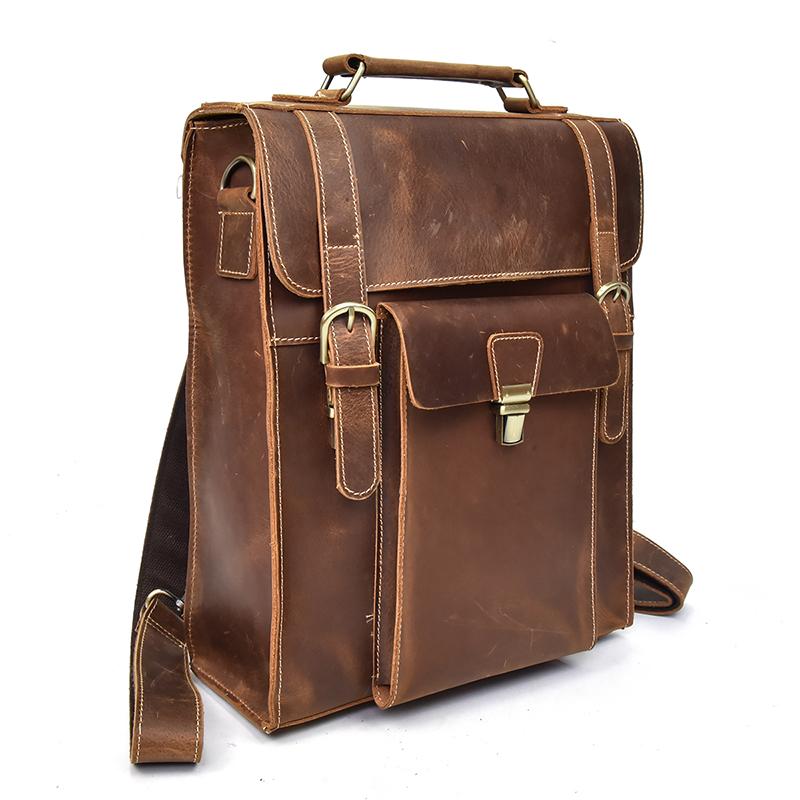 The Vali Backpack | Handmade Vintage Leather from STEEL HORSE LEATHER