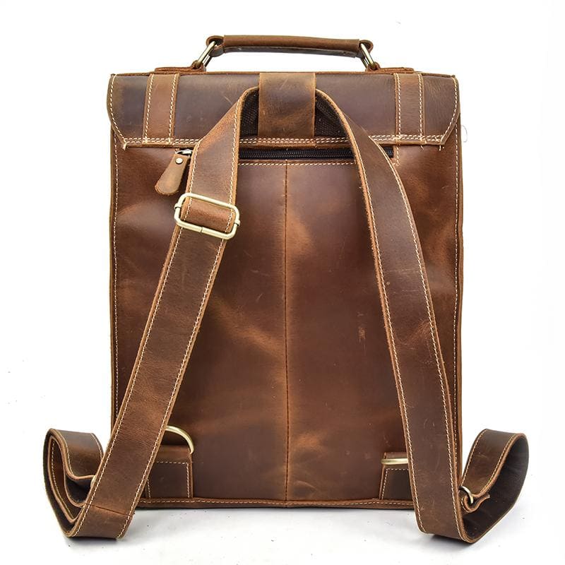 The Vali Backpack | Handmade Vintage Leather from STEEL HORSE LEATHER