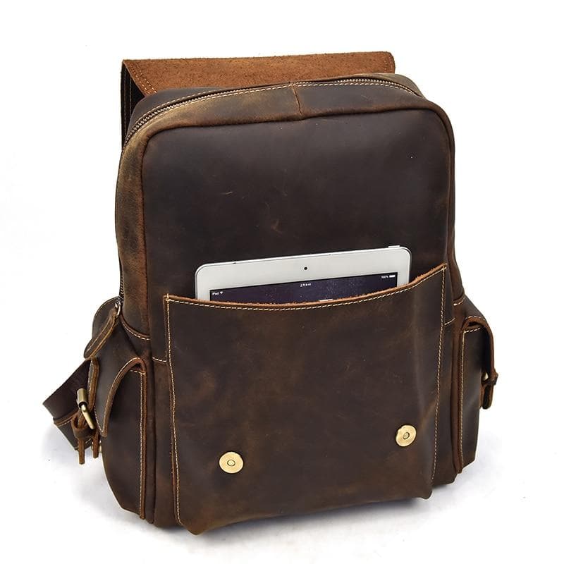 The Freja Backpack | Handcrafted Leather Backpack from STEEL HORSE LEATHER