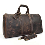 The Bjarke Weekender | Handcrafted Leather Duffle Bag from STEEL HORSE LEATHER