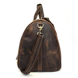 The Bjarke Weekender | Handcrafted Leather Duffle Bag from STEEL HORSE LEATHER