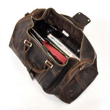 The Bjarke Weekender | Handcrafted Leather Duffle Bag from STEEL HORSE LEATHER