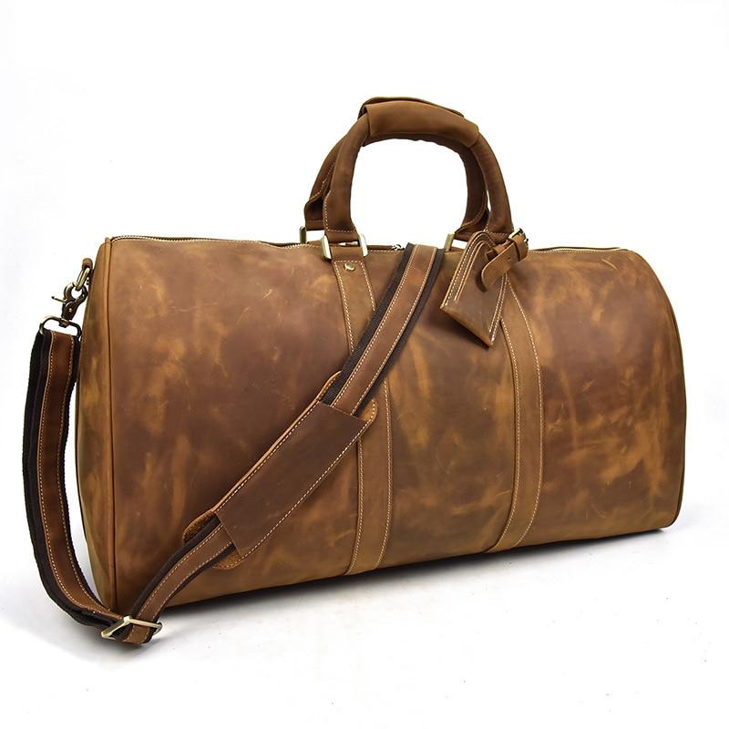 The Bjarke Weekender | Handcrafted Leather Duffle Bag from STEEL HORSE LEATHER