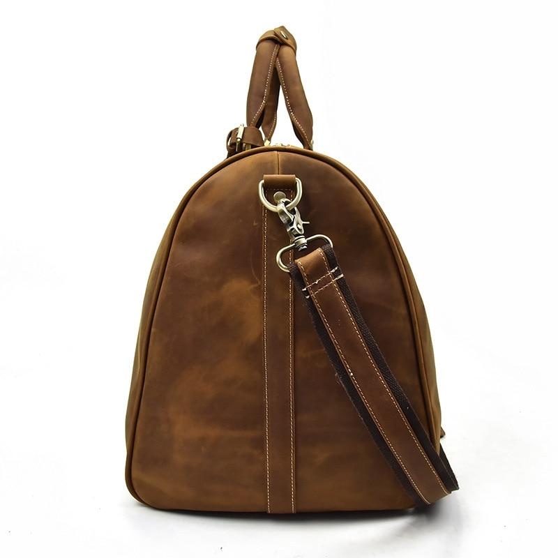 The Bjarke Weekender | Handcrafted Leather Duffle Bag from STEEL HORSE LEATHER