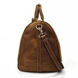 The Bjarke Weekender | Handcrafted Leather Duffle Bag from STEEL HORSE LEATHER