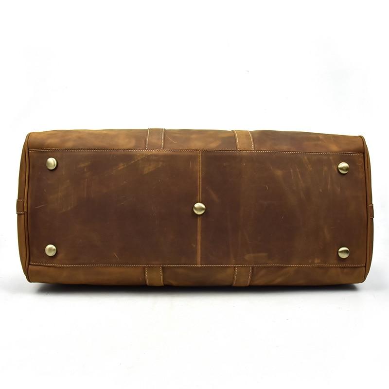 The Bjarke Weekender | Handcrafted Leather Duffle Bag from STEEL HORSE LEATHER