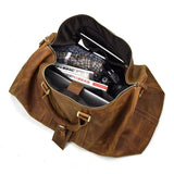 The Bjarke Weekender | Handcrafted Leather Duffle Bag from STEEL HORSE LEATHER
