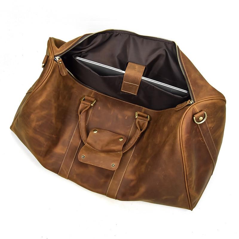 The Bjarke Weekender | Handcrafted Leather Duffle Bag from STEEL HORSE LEATHER
