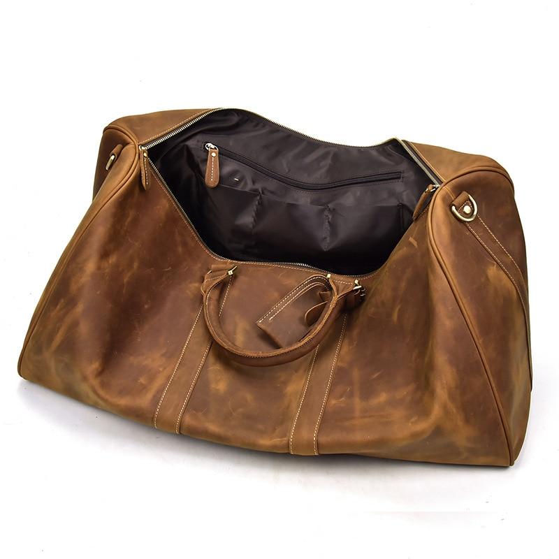 The Bjarke Weekender | Handcrafted Leather Duffle Bag from STEEL HORSE LEATHER