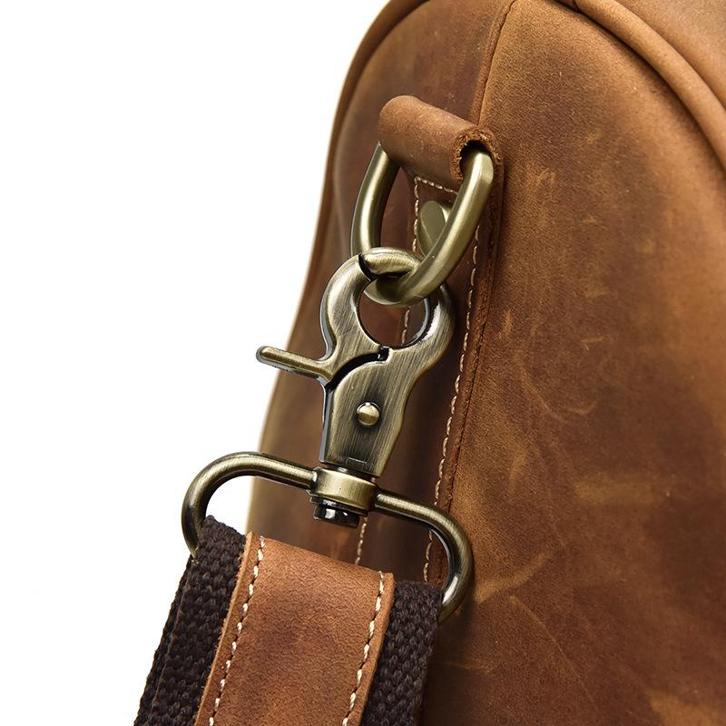The Bjarke Weekender | Handcrafted Leather Duffle Bag from STEEL HORSE LEATHER