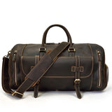The Bard Weekender | Handmade Leather Duffle Bag from STEEL HORSE LEATHER