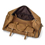 The Bard Weekender | Handmade Leather Duffle Bag from STEEL HORSE LEATHER