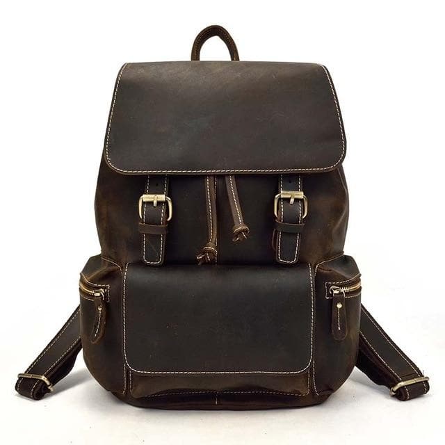 The Hagen Backpack | Vintage Leather Backpack from STEEL HORSE LEATHER