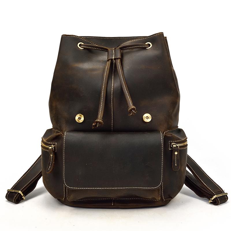 The Hagen Backpack | Vintage Leather Backpack from STEEL HORSE LEATHER