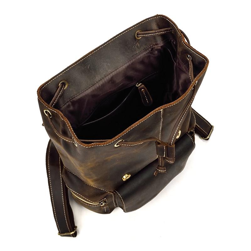 The Hagen Backpack | Vintage Leather Backpack from STEEL HORSE LEATHER