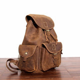 The Asmund Backpack | Genuine Leather Rucksack from STEEL HORSE LEATHER