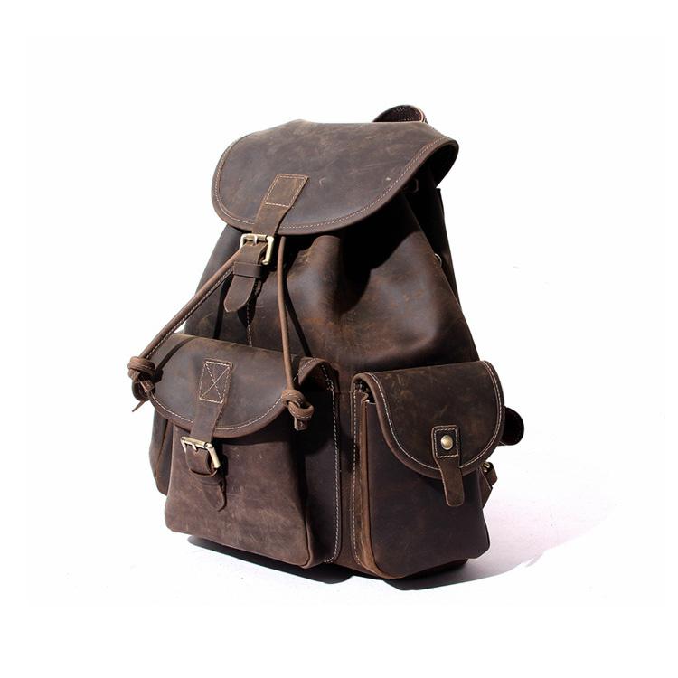 The Asmund Backpack | Genuine Leather Rucksack from STEEL HORSE LEATHER