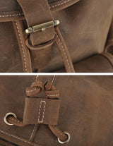 The Asmund Backpack | Genuine Leather Rucksack from STEEL HORSE LEATHER