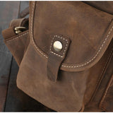The Asmund Backpack | Genuine Leather Rucksack from STEEL HORSE LEATHER